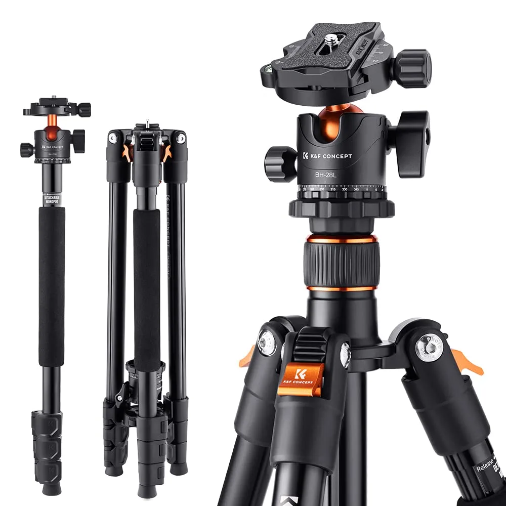 K&F Concept aluminum tripod image 3