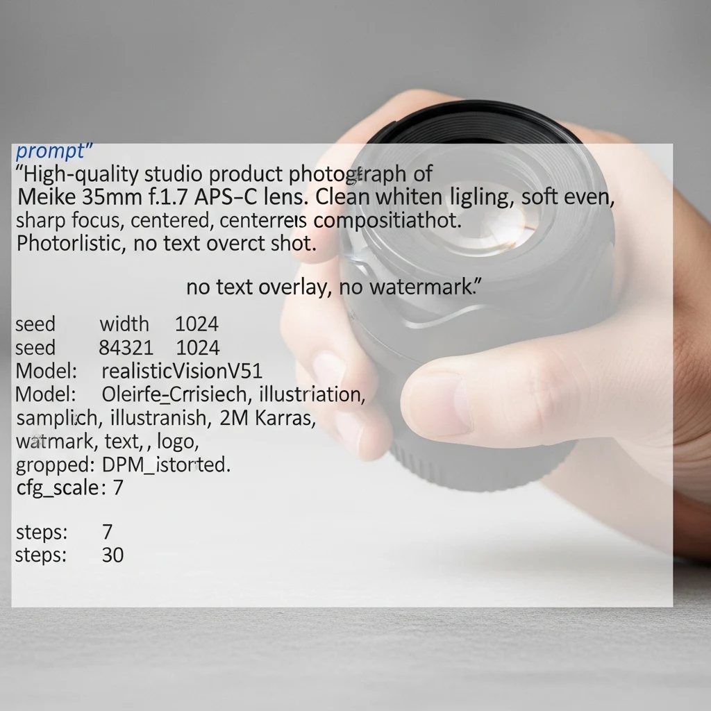 Meike 35mm f1.7 APS-C lens